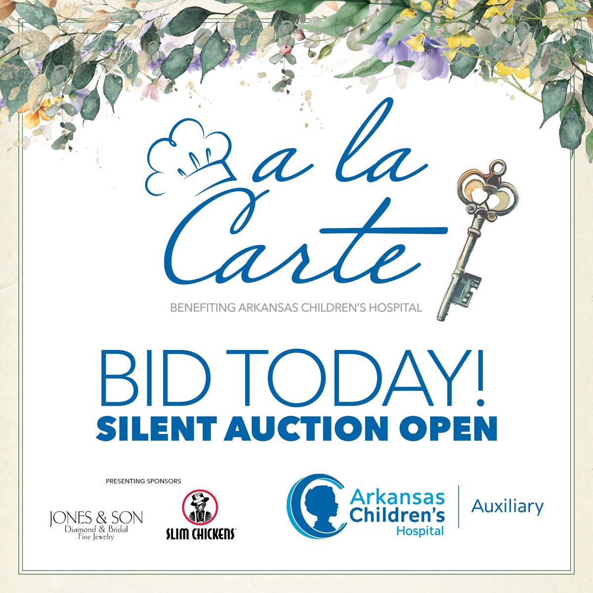 Even though a la Carte is sold out, you can still participate in the online silent auction! Visit ACHalaCarte.com to register, browse and bid today before the auction closes on April 4.