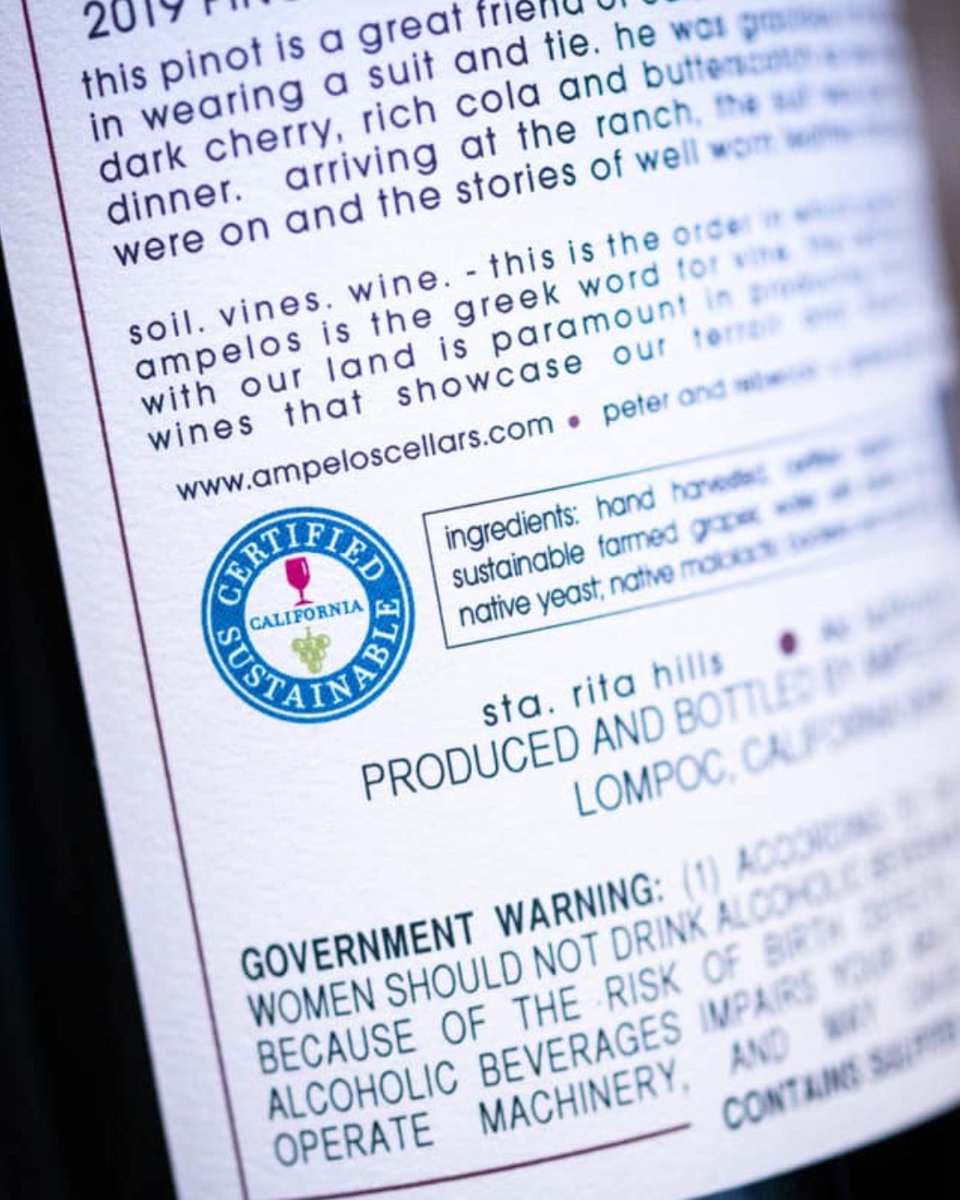 Let's kick off #downtoearthmonth with a review of the '3 E's' to help explain the three different tenets of sustainable farming. 1) Environmentally Sound 2) Socially Equitable 3) Economically Sound Learn more: californiagrown.org/blog/how-is-wi… @CalifWines_US #sustainablewine