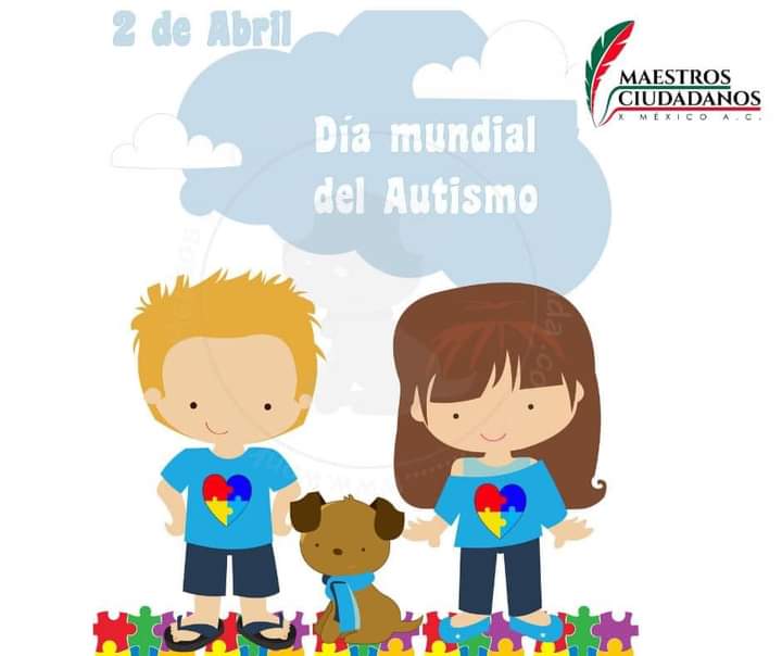 El 2 de abril se celebra el Día Mundial de Concienciación sobre el #Autismo,con el objetivo de mejorar la calidad de vida tanto de la población infantil como los adultos que sufren esta discapacidad y así poderles brindar una mejor calidad de vida.