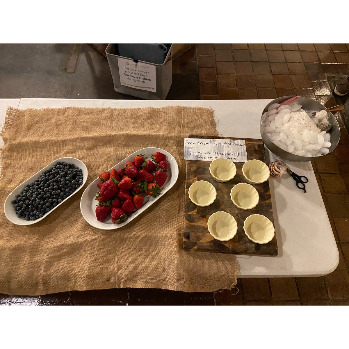 What can be better than Howells and Brahms? Snacks! The basses just raised the bar for best rehearsal snacks of the season. Will the other sections be up for the challenge? 👀