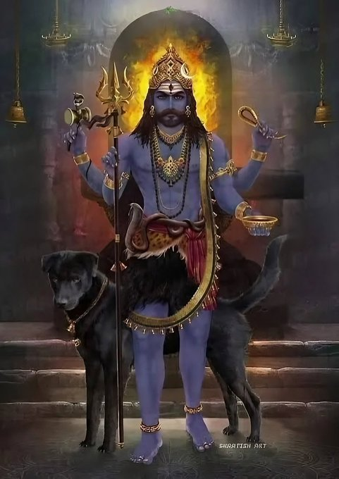 11 Divine Vaahan of Hindu Deities 1. Shvaan : Kaal Bhairav