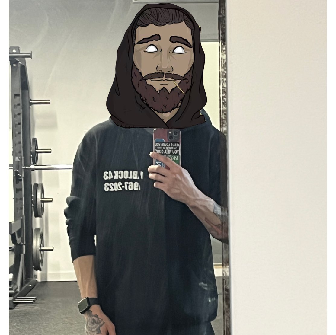 TWISTED_DrAgGON's tweet image. Another gym day crushed LFG repping #KBLOCK43 sweater and my new @saintsoflaNFT  #FCKOFF WE BALL 

$BUBBLE
$BEYOND
$COOKIE 
$BLOCK

There I farmed just for you @KCMontero  now you can’t call me out 😂🤪