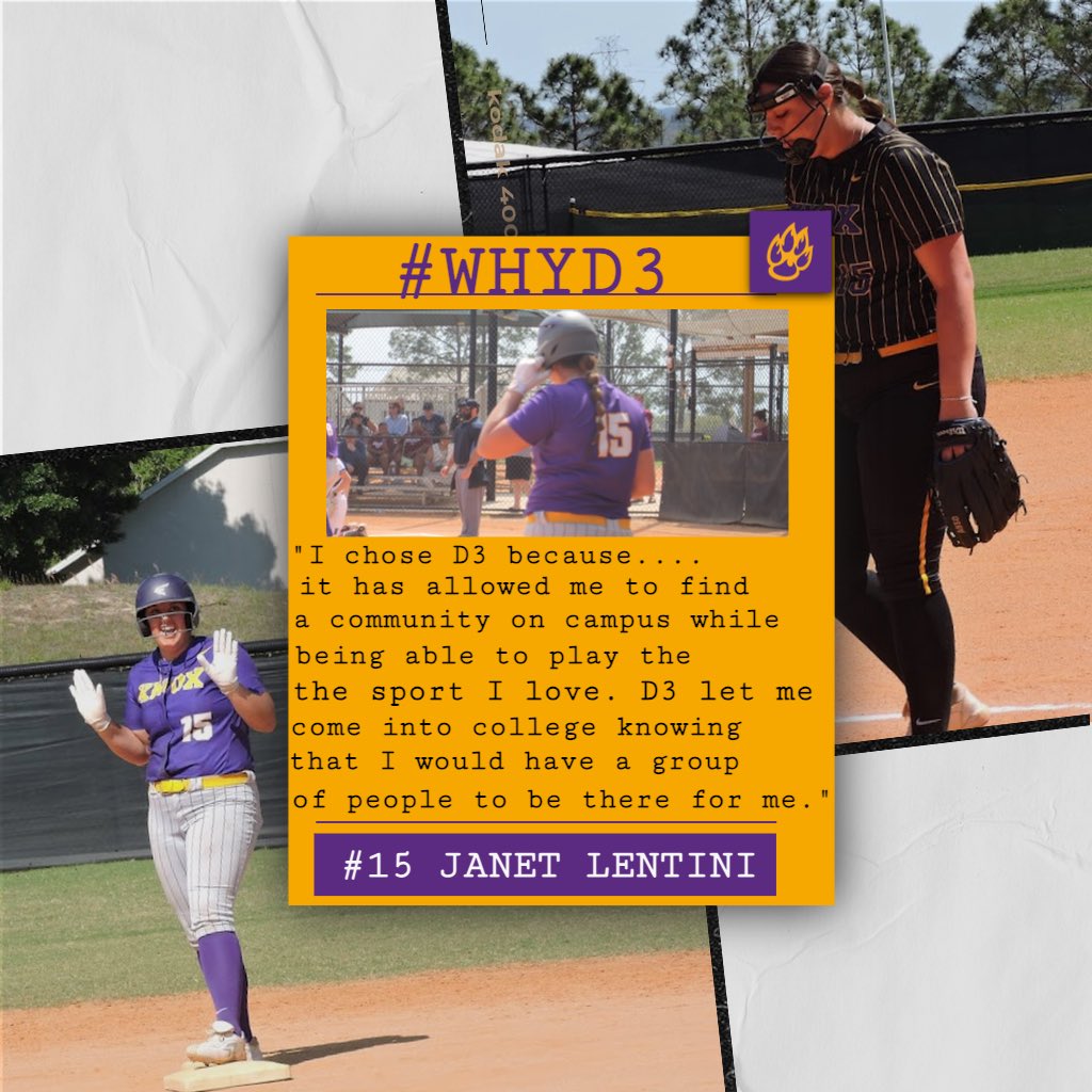 In Honor of it being #D3week for the NCAA, read why these 4 KCSB players choose to continue their education and be D3 Student-Athletes. #WhyD3 💜💛🔥🥎