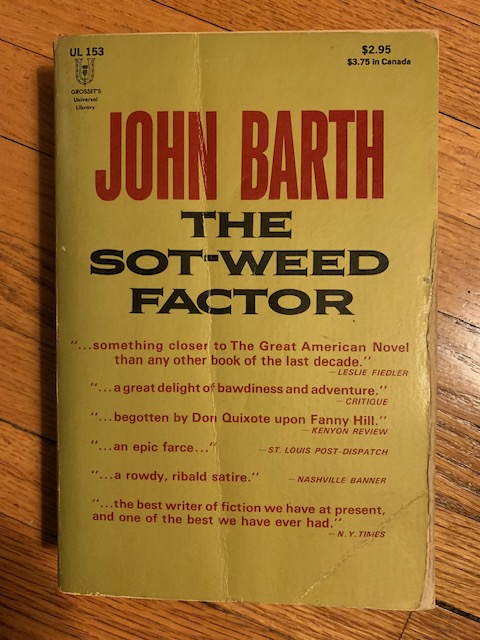 RIP John Barth (1930-2024)