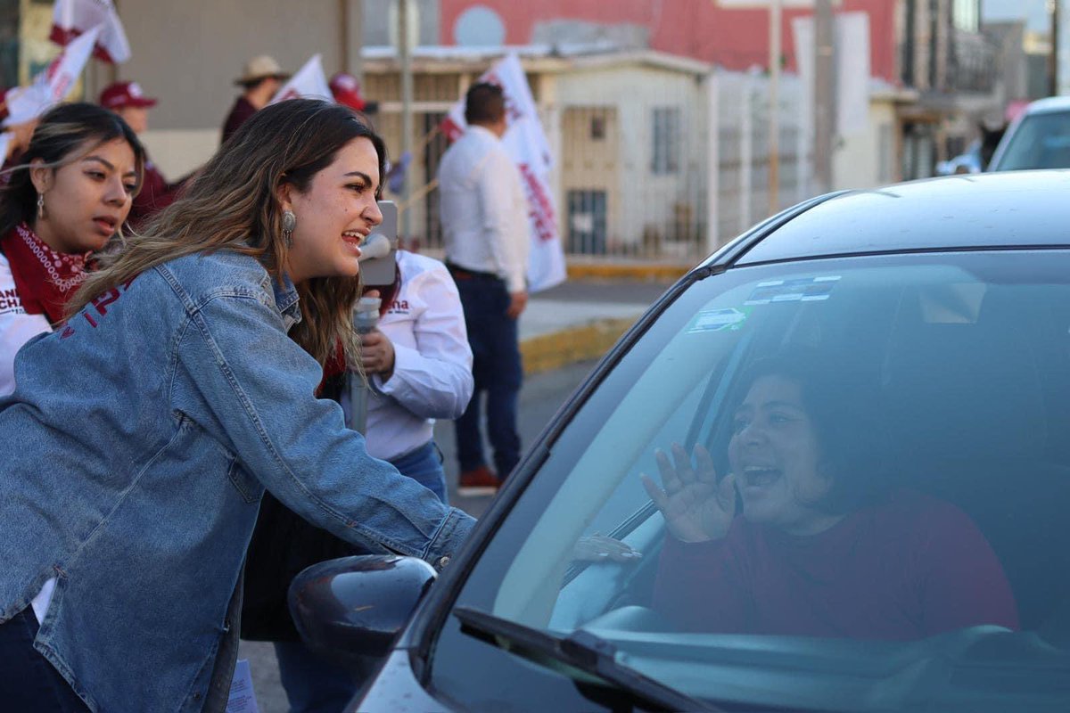 EstadoMX_'s tweet photo. Vía @AndreaChavezTre 

Crucero en el precioso municipio de Camargo, fuente inagotable de ánimo y energía para seguir recorriendo nuestro inmenso estado.

Me llena el corazón escuchar y abrazar a las y los camarguenses, que son mi familia de corazón. https://t.co/mHGhc4bkJE