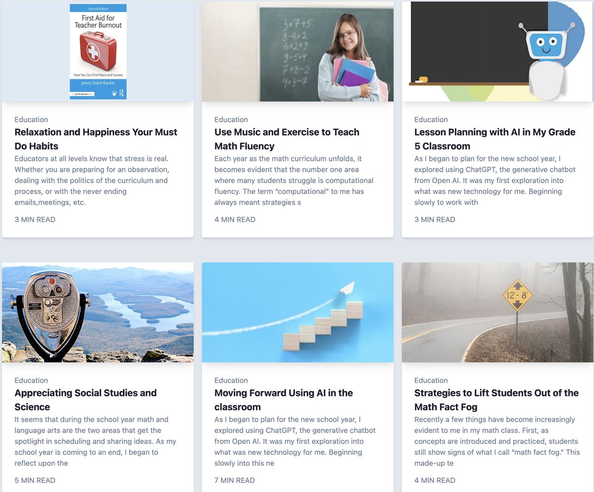 JennyGRankin's tweet image. Wonderful #EdResource! #NBCT (&amp;amp; NBPLF!) @Kathie_Palmieri offers tips, book reviews, a podcast coming soon, &amp;amp; more to help educators!
Check it out:
kathleenpalmieri.com/blog_posts/76
#EdChat #TellEWA #TeacherChat