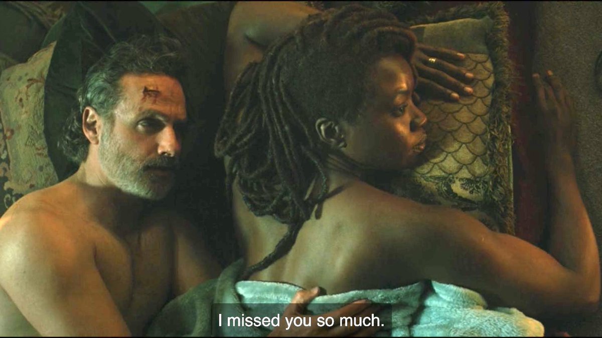 Look at Rick Grimes and the love of his life, his wife Michonne Grimes.
#TheOnesWhoLive 
#TheGreatestLove
#Richonne
#OneSoul