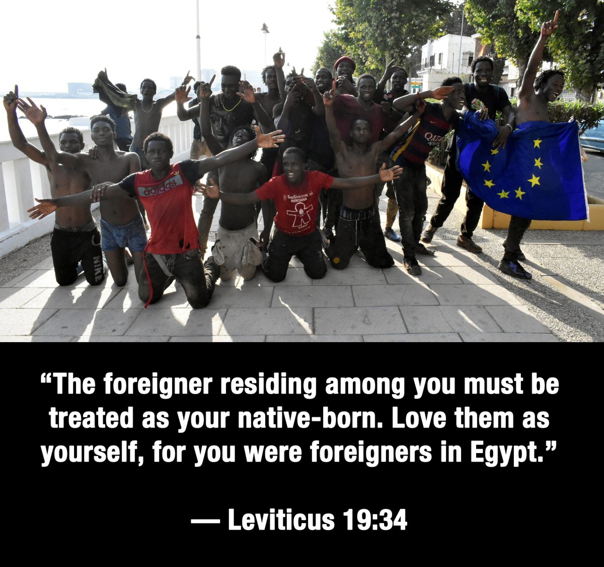 The God of Israel commands both Jews and Gentiles to love the foreigner; hence America and Europe (who worship the God of Israel) are being invaded by third-world migrants. Love the foreigner, goyim.