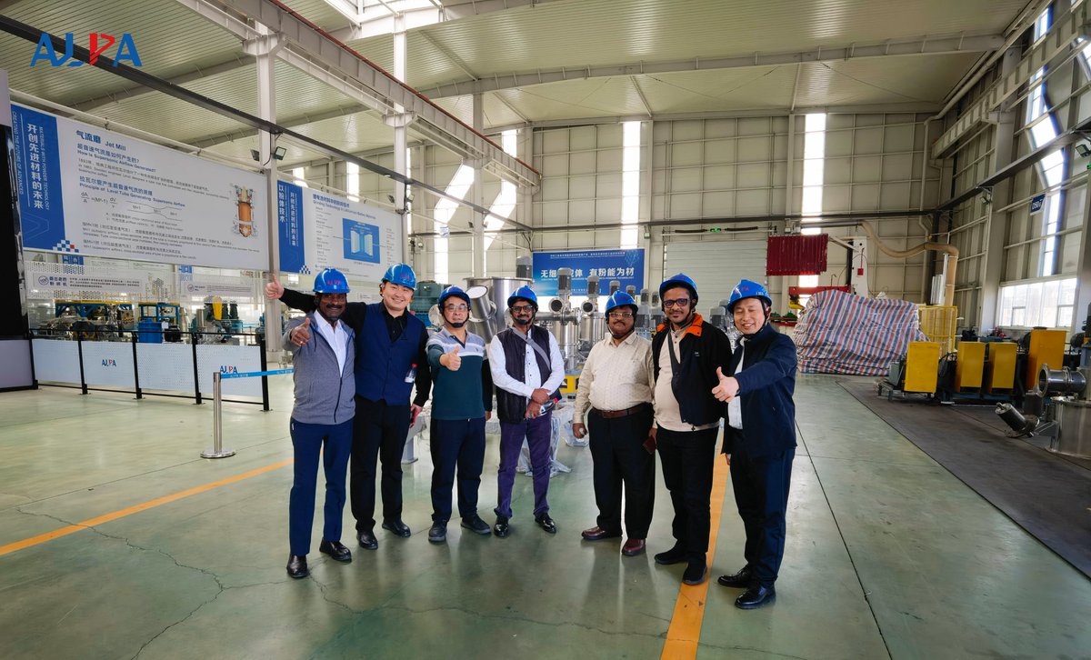 🙋‍♂️It was an absolute delight showcasing our products and production plant to our esteemed customers from afar. Tailoring solutions to meet their unique needs and witnessing their satisfaction was truly rewarding. 
#powdertechnology #machineryparts #mechanicalengineering