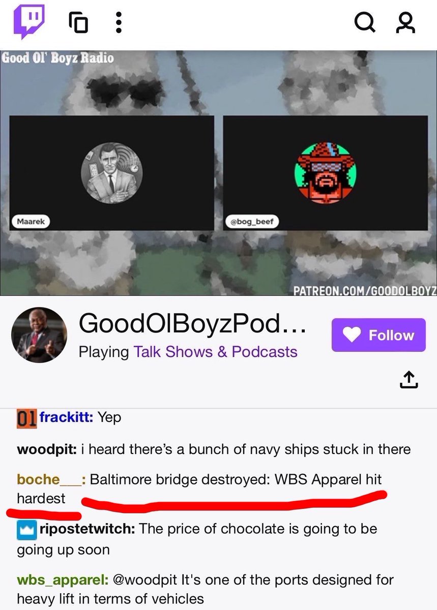 WBSApparel's tweet photo. Real and true. Buy our shit and we will rebuild the bridge. https://t.co/LXcq0m5jCT