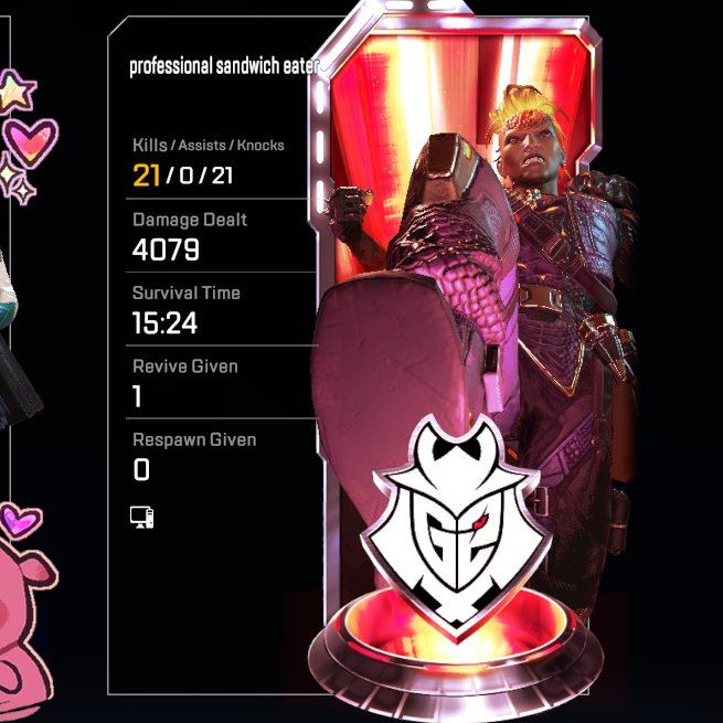 NotLadder's tweet image. Professional Sandwich eater drops 21 with aim assist