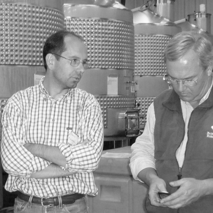 This is the late Denis Malbec, the Cellar Master responsible for the ...