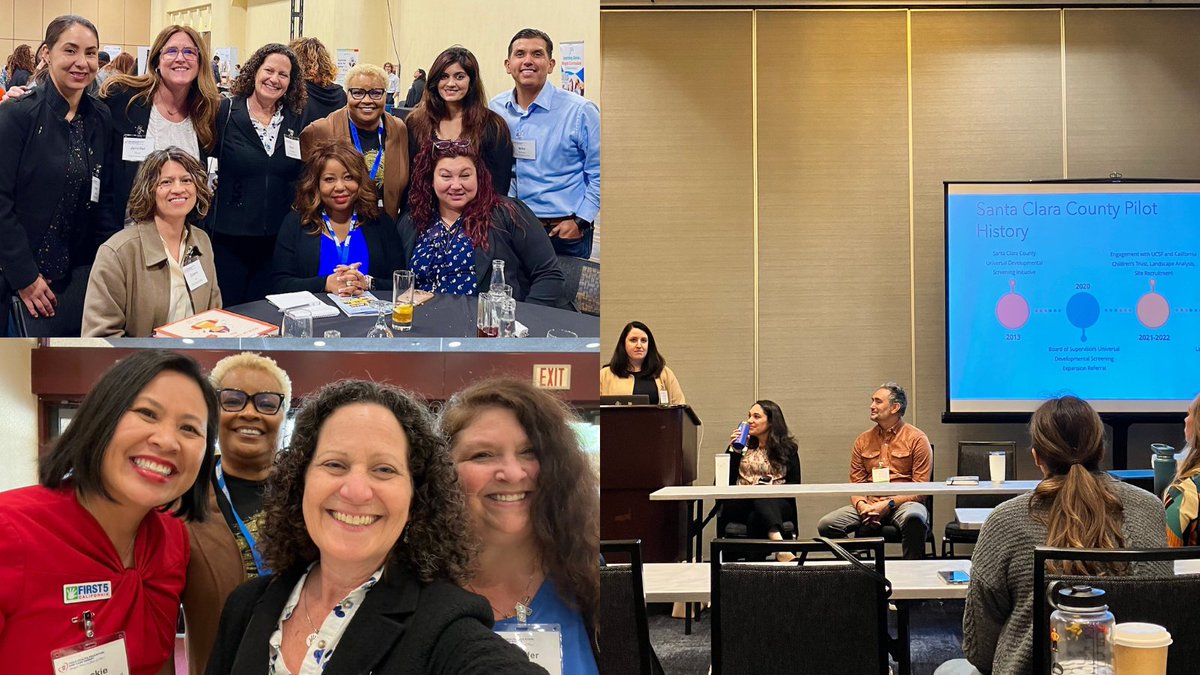 We had so much fun learning from early childhood stakeholders and collaborating with our peers at @First5CA's Child Health, Education, and Care Summit last week! We can all be champions for young children, prenatal through age 5, and their families! 👏