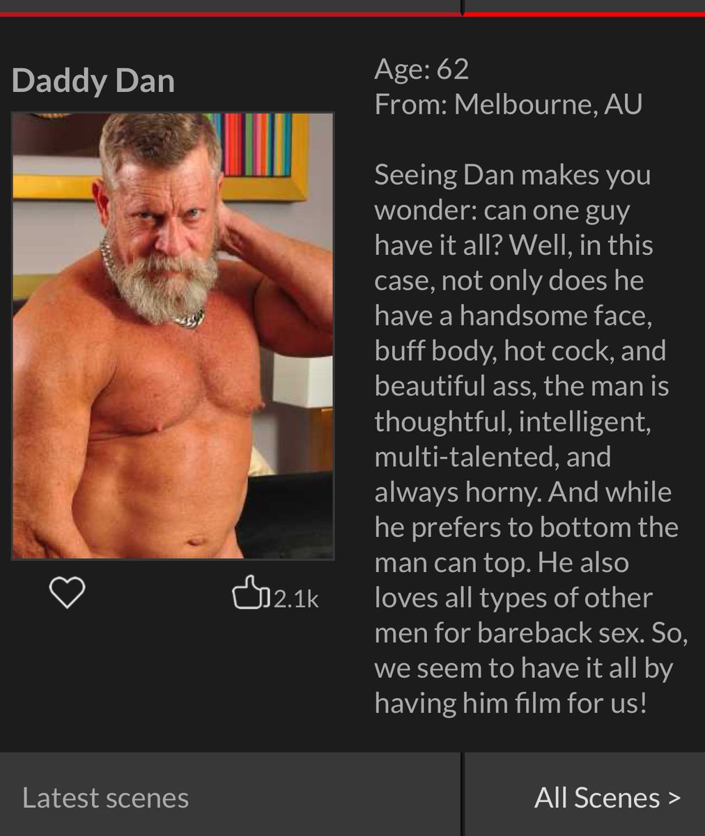 Check out older4me.com Featuring Daddy Dan and some hot men Wow this is worth subscribing too @Older4me