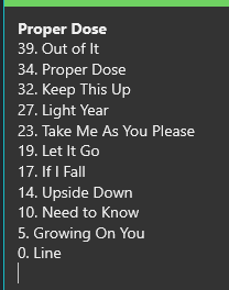 7RockLists's tweet photo. Results for the #7RockReorder #ProperDose as part of our #7RockFeatureTheStorySoFar.
Again, thanks to the 3 other punters that took part. https://t.co/I1sJDwnX5k