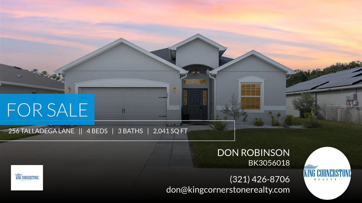 MOTIVATED SELLER will credit up to $10K in closing costs for signed contract by 04/22/2024. Are you looking for a home in the AUBURNDALE area? If so, check out this listing before it's gone! Give me a call at (321) 426-8706 for... homeforsale.at/256_TALLADEGA_…
