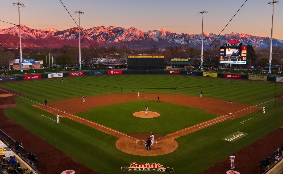 Baseball sky is great, but baseball alpenglow might be better: