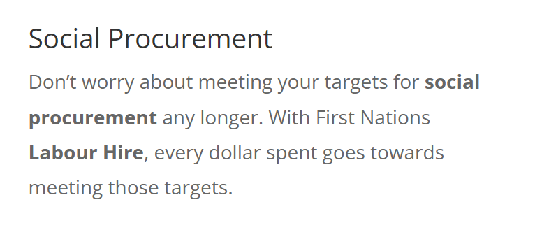 Today out in the rain I came upon the biggest grift ever. First Nations Traffic Management. I can't even fathom how government and corporate departments must be salivating over this to 'meet their targets for social procurement'. Given I actually am a 'first nations' Maori