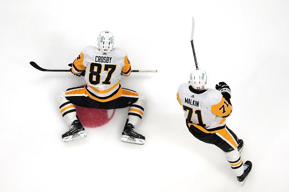The @penguins are 106-10-5 when both Crosby and Malkin find the back of the net, which is the 4th-most wins by one team when a duo scores. Tonight marks the sixth time they have each scored twice in the same game (and first since Oct. 27, 2018) going 6-0-0 in those instances.