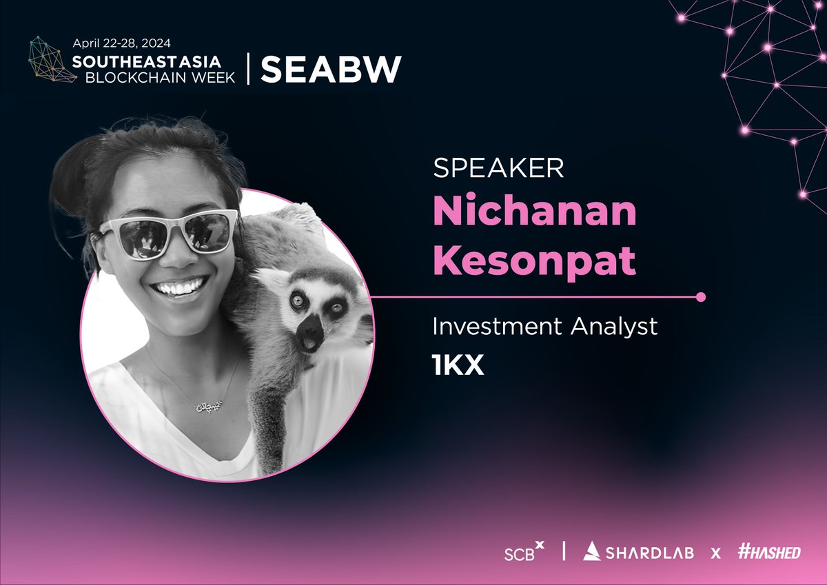 🌟 Meet Nichanan Kesonpat, Investment Analyst at 1kx! Nichanan Kesonpat is a research analyst at 1kx, a leading venture capital firm specializing in the crypto and blockchain space. At 1kx, she focuses on wallet infrastructure and developer tooling markets.