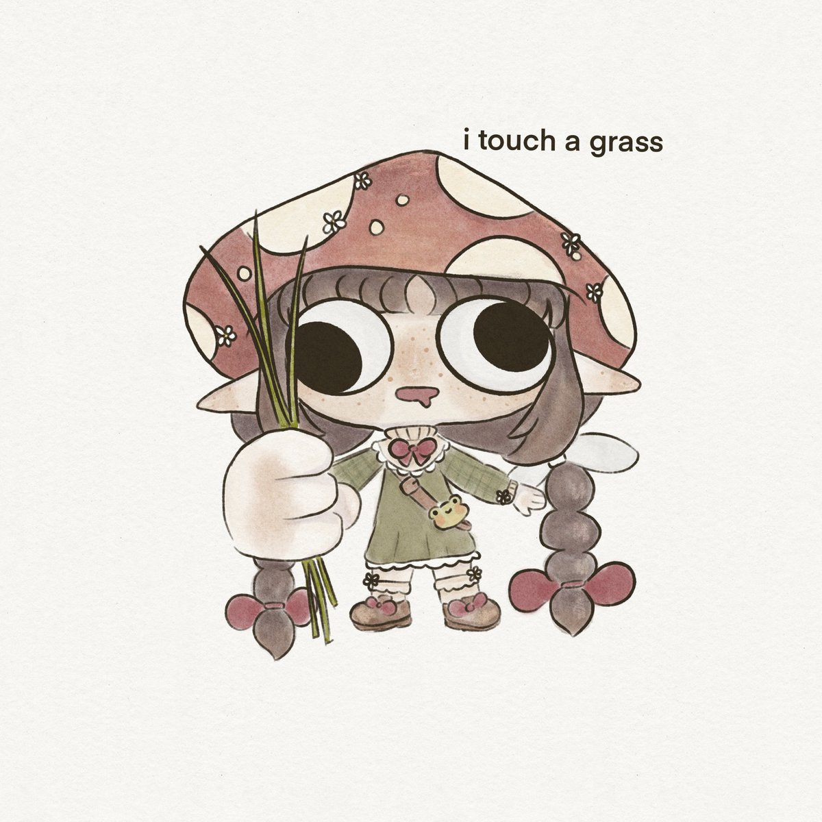 i touch a grass 🌱