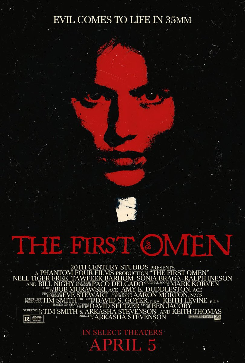 The First Omen is coming to The Vista Theater for a special 35mm engagement. Our first show is on Thursday night at 8:45. Tickets are available now on our website or in person at our box office. #thefirstomen #horrormovies #35mmfilm #35mm #theomen #20thcenturystudios #hollywood