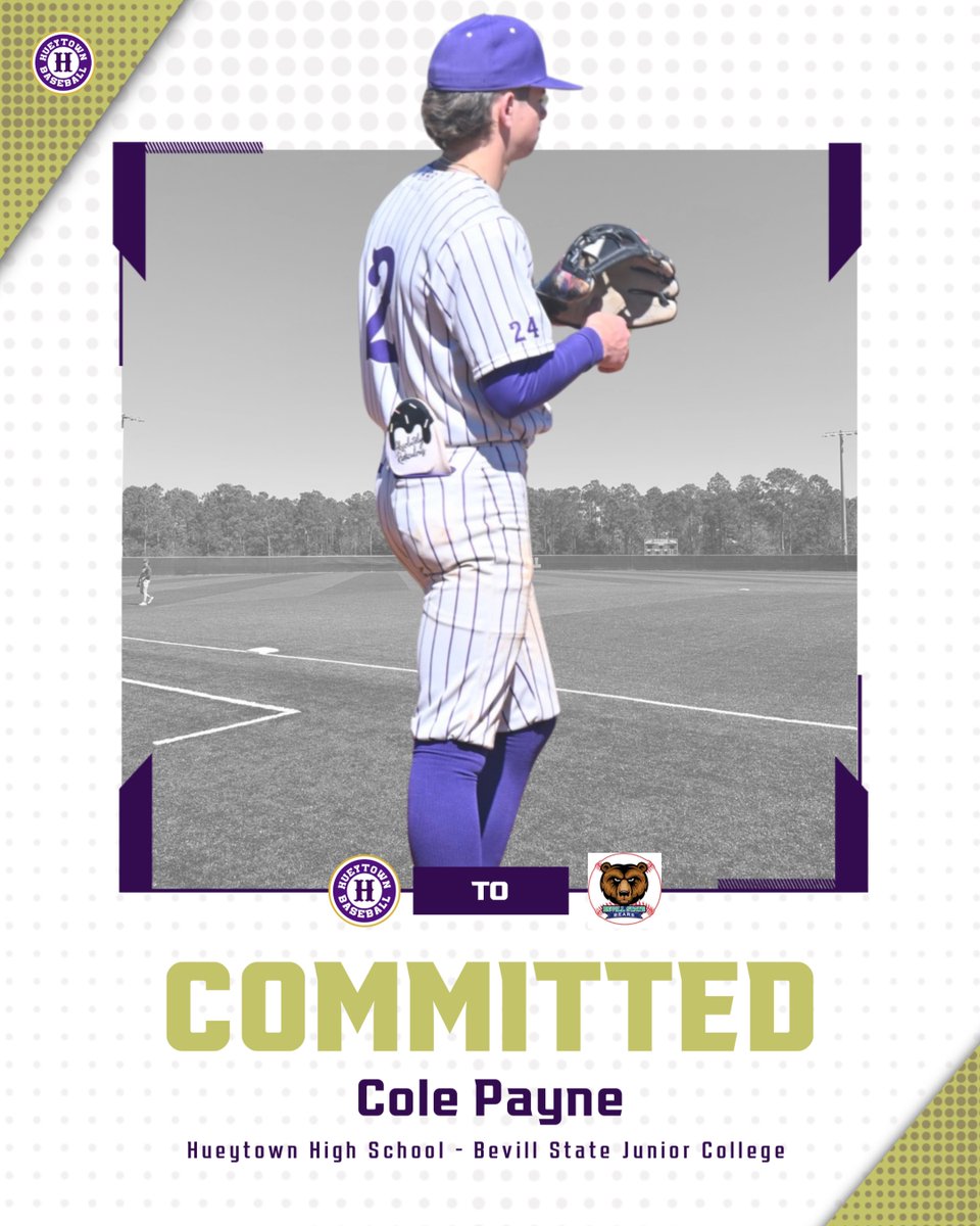 GoldenGopherBB's tweet photo. Congratulations is in order for Senior Infielder, Cole Payne. Cole's hard work has landed him a committment to play the next two years for the Bevill State Bears. We wish Cole the best in his future baseball career. Go Gophers! #TheTown https://t.co/Df4RMmQ0Gx