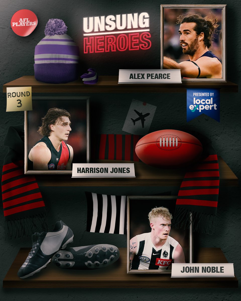 An in-form skipper, a sub with impact, and a Noble return. These are the Unsung Heroes of Round 3. #JobWellDone