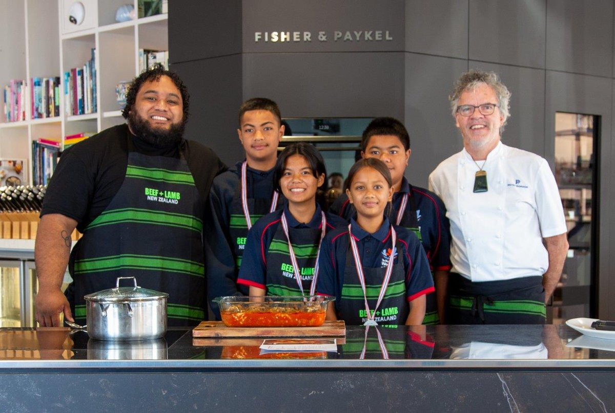 The Beef + Lamb Olympic challenge was a hit! Big congratulations to Wesley Intermediate School and weightlifter David Liti for creating the winning dish and taking home the gold medals. Read the press release below: beeflambnz.co.nz/news/2024/4/3/…