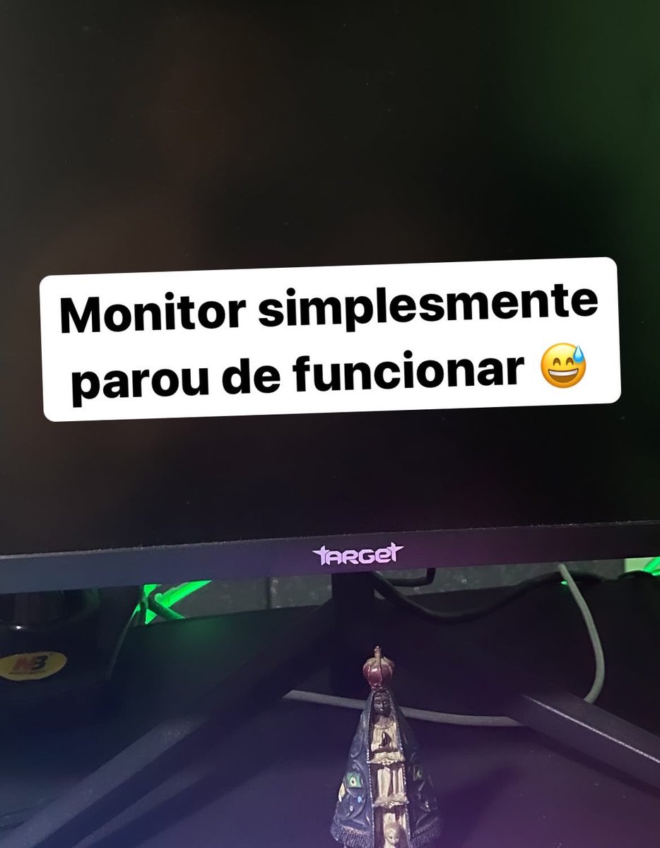 Monitor da <a href="/Target/">Target</a> simplesmente parou de funcionar 😅