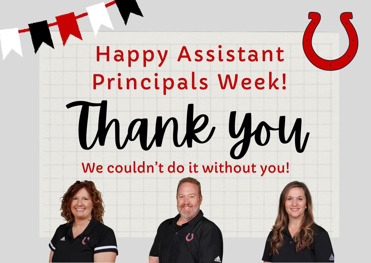 We are blessed by the best AP team!!! Thank you Mr. Williams, Dr. Curry and Ms. Knox for all you do to support teaching and learning! #HorsePower