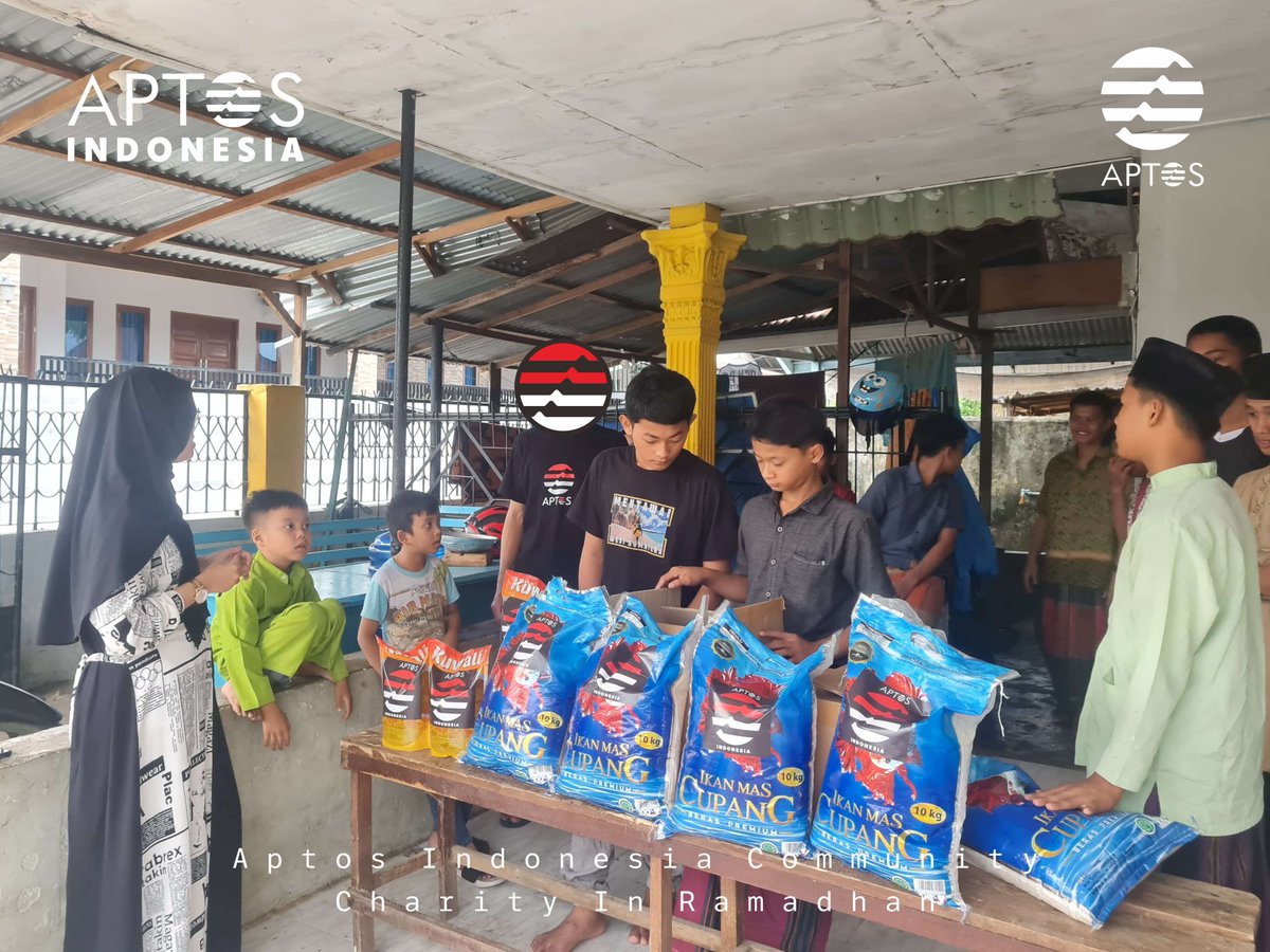 Aptos Indonesia Peduli Sesama🤗🇮🇩 Kemurahan hati ikhlas, sekuntum bunga ataupun kata penyemangat akan sangat berharga bagi rekan kita yang membutuhkan Di Bulan penuh berkah ini, Aptosian berbagi rejeki dan @Xerafinox berkesembatan untuk mengunjungi & berbagi ke 2 Panti Asuhan⬇️