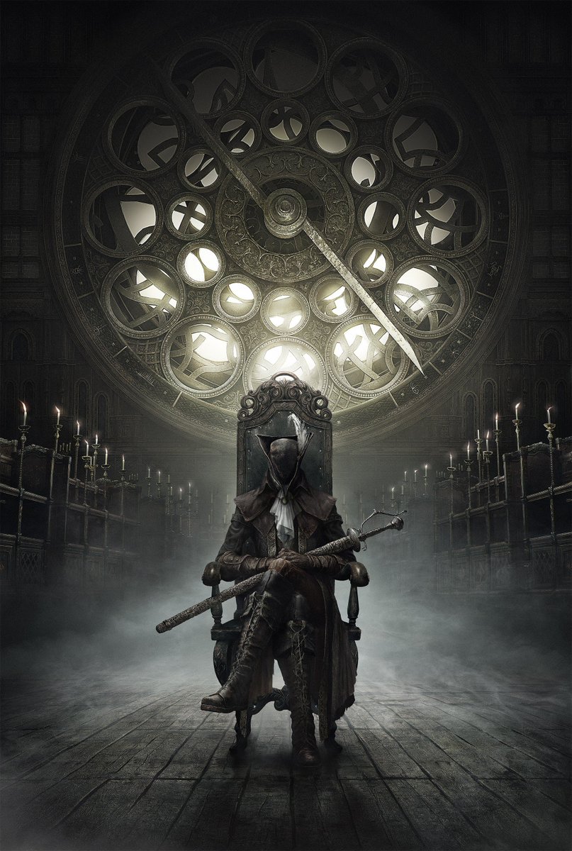 Official art | Bloodborne - Lady Maria of the Astral Clocktower