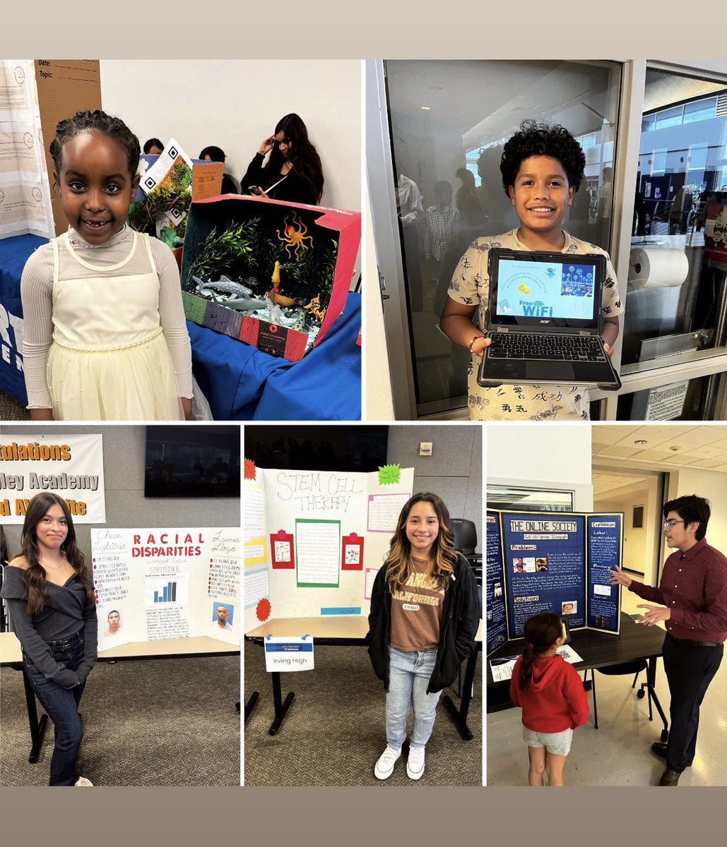 Whoa! I learned so much about stingrays, WIFI as a social benefit, stem cell research, and racial disparity in the justice system at the <a href="/GiftedAAIrving/">GT in Irving ISD</a> R4D Showcase. <a href="/IrvingISD/">Irving ISD</a> has the most talented, inquisitive students in north Texas. Great research, scholars. 👏🏾👏🏾🤯💡📚