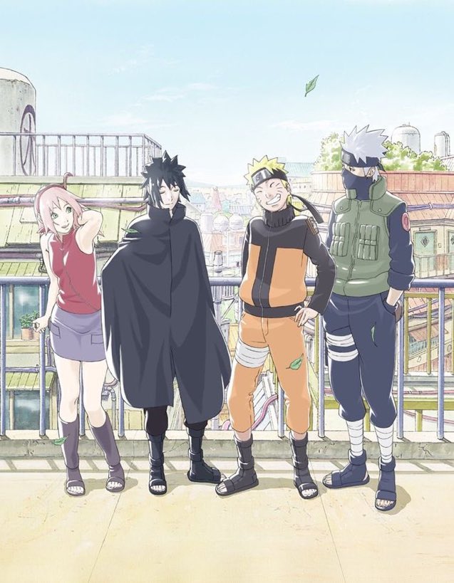 sasukedailydose's tweet photo. Team 7 official art https://t.co/arAsR8FOda