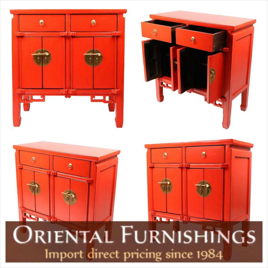 #blueandwhitedecor
Oriental Hall Chest With Chinese Red Lacquer Finish 
Seen here: bit.ly/3gpQwvx