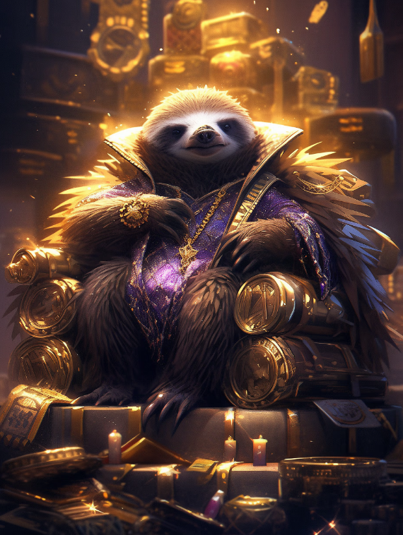 HOLY! SOMEONE JUST MINTED THE GALACTIC RARITY HUBERT!
Only 1/45 CHANCE, INSANE!
20/45 have already been minted don't miss your chance!
Giving away $1000s of utility to holders soon  0.o
#hubertmint #hubertthesloth
<a href="/andyslaps/">AndySlaps</a>