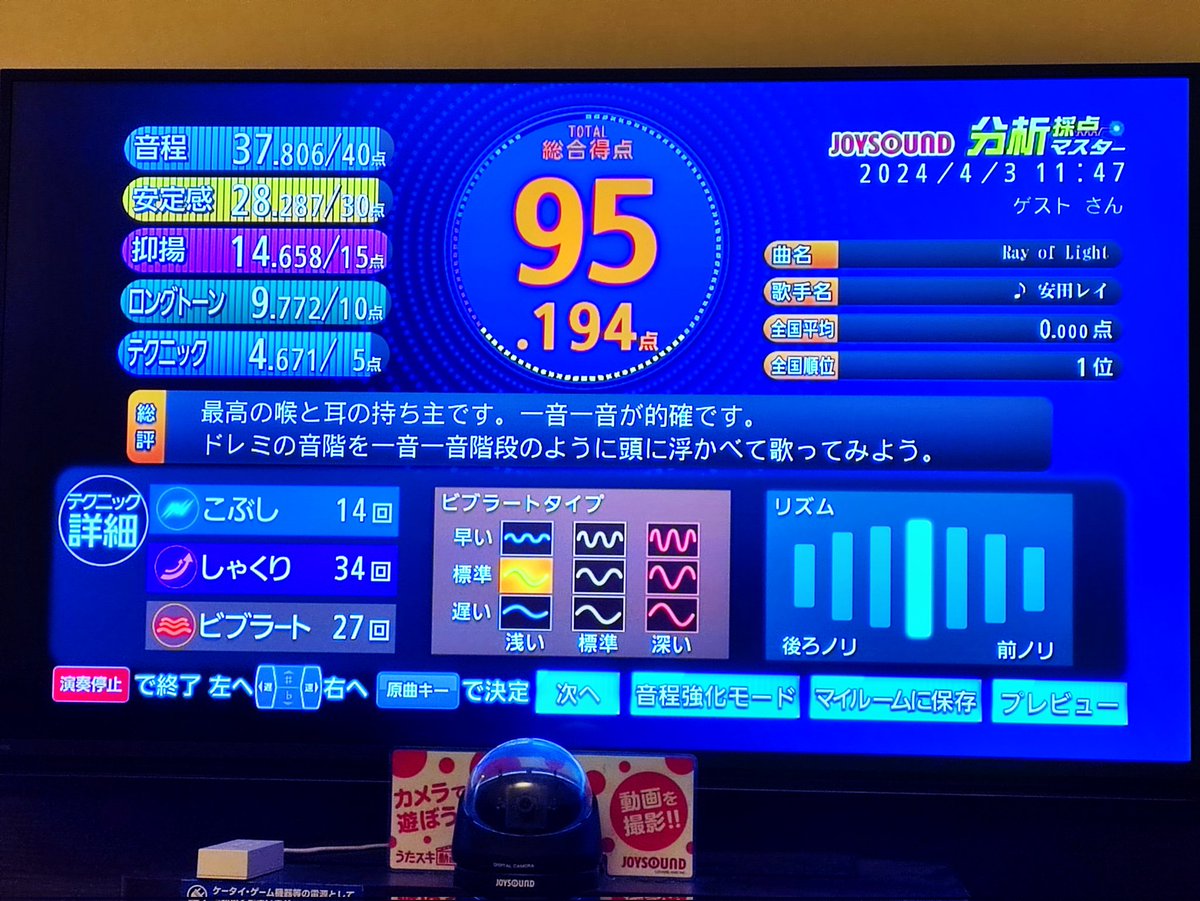 suchan_629's tweet photo. からの全国1位(☝ ՞ਊ ՞)☝ｳｪｰｲ https://t.co/zBZPWMJ9de