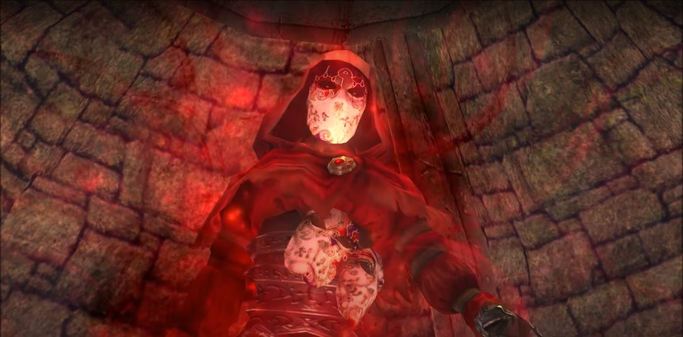 "This child of yours is quite the Hero, dear Scarlet. Did you know he's been crowned Arena Champion? You would have been so proud of him. It must run in the family. That and getting locked up in one of my charming little cells."