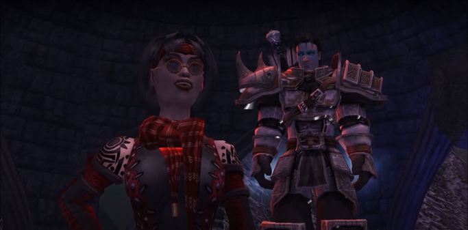 "The inscriptions say only one Hero will be allowed to pass through the gate and, hey, guess what, you're the strongest. I don't know what form Jack's going to take, but I don't think it's going to be small and furry, do you? Good luck. For all our sakes."