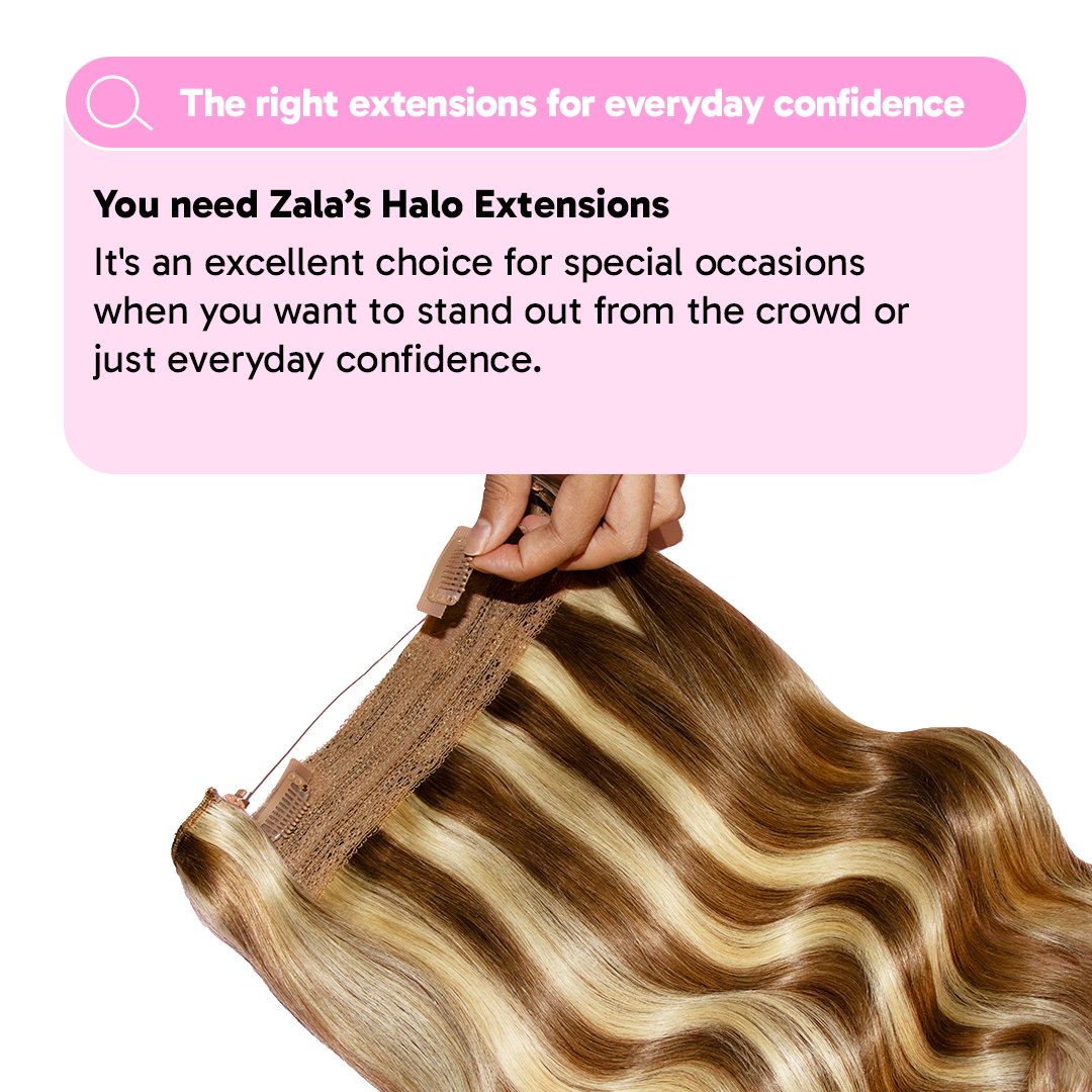 Zala Hair Extensions tweet media