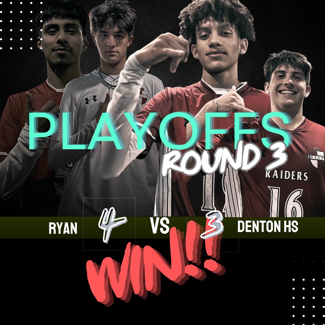 Great (4-3) win, boys!

Hats off to DHS for an absolute war in the Regional Quarterfinals!

Goals: Gio Orozco (hatty), Chase Biering
Assists:  Nyx Newton, Rodrigo Raygada, Chase Biering