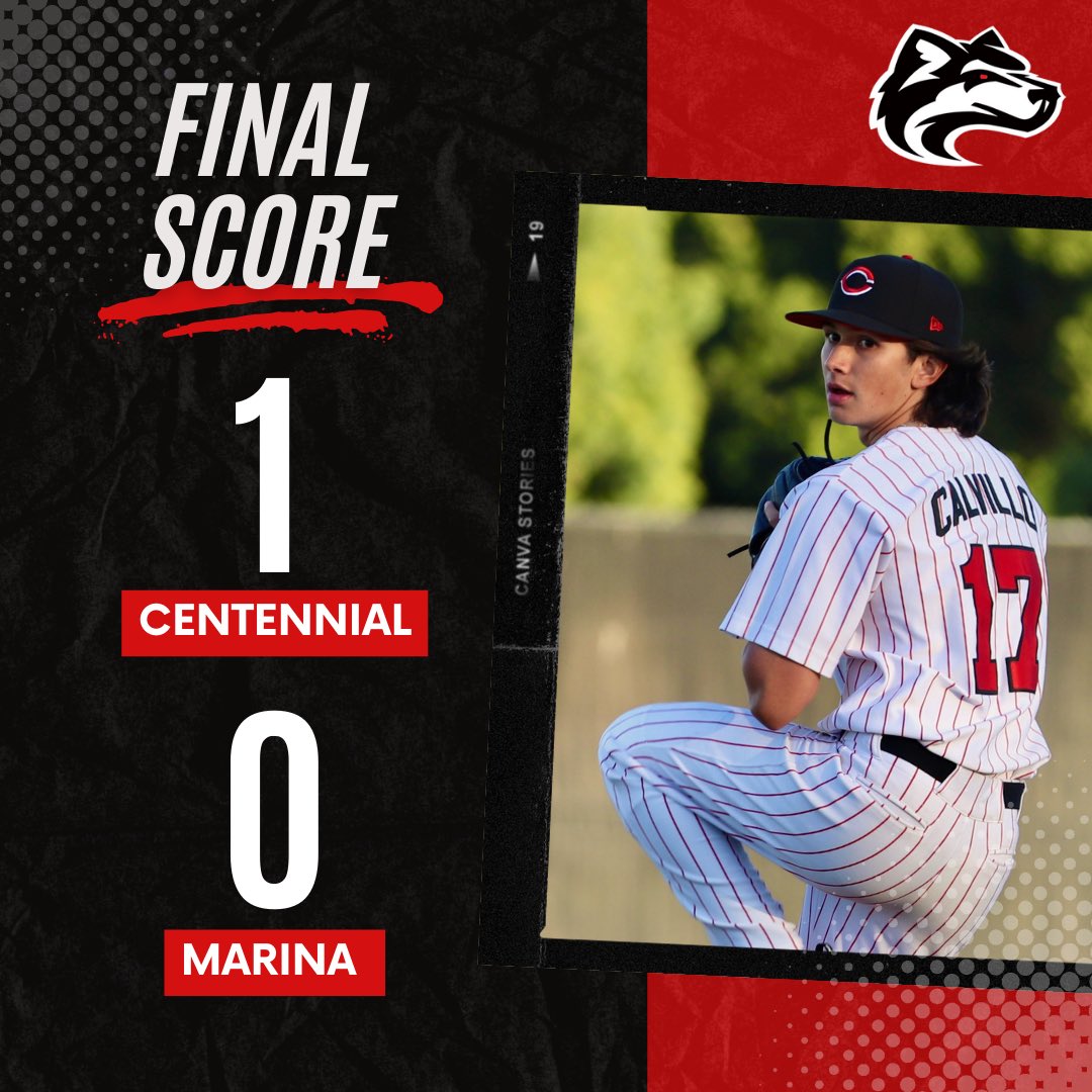 Cen10_baseball's tweet photo. The Huskies improve to 14-2 with a 1-0 victory over Marina HS🔥

🌟Stars of the game:
Joseph Malki 3IP, 0H, 0BB, 5K’s
Jaden McNeely 4IP, 3H, 1BB, 5K’s
Charles Rogers 2-3, 2B, 1RBI

#Cen10baseball #FinalScore https://t.co/jMBUxGS62G