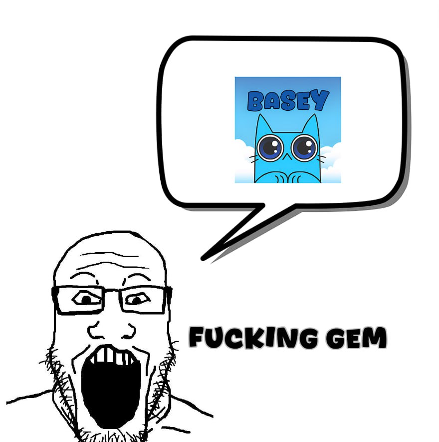 IYKYK, it's all written below ~ MEOW

$BASEY #BASEY

0x2fe4f986BcE6e1d0A2aba5a4fe963C5C23f57142
t.me/BaseyTheCatBase