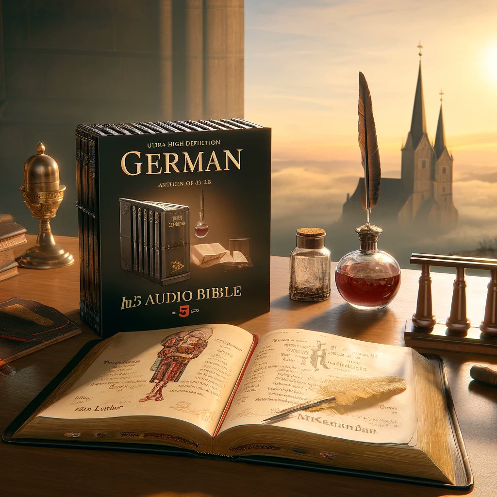 BIML_Bibles's tweet image. Dive into the scriptures with the German MP3 Audio Bible 🎧, narrated by Reiner Unglaub. Over 84 hours of Martin Luther's translation. Perfect for study, reflection, or on-the-go inspiration. #GermanBible #ScriptureListening #FaithInAudio 
bibleinmylanguage.com/german-mp3-aud…