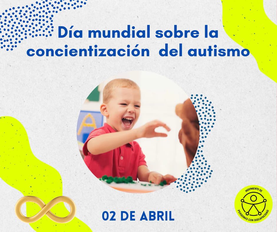 En el Día Mundial de la Concientización sobre el autismo, juntos podemos crear un mundo más inclusivo para todas las personas. #DíaMundialDelAutismo