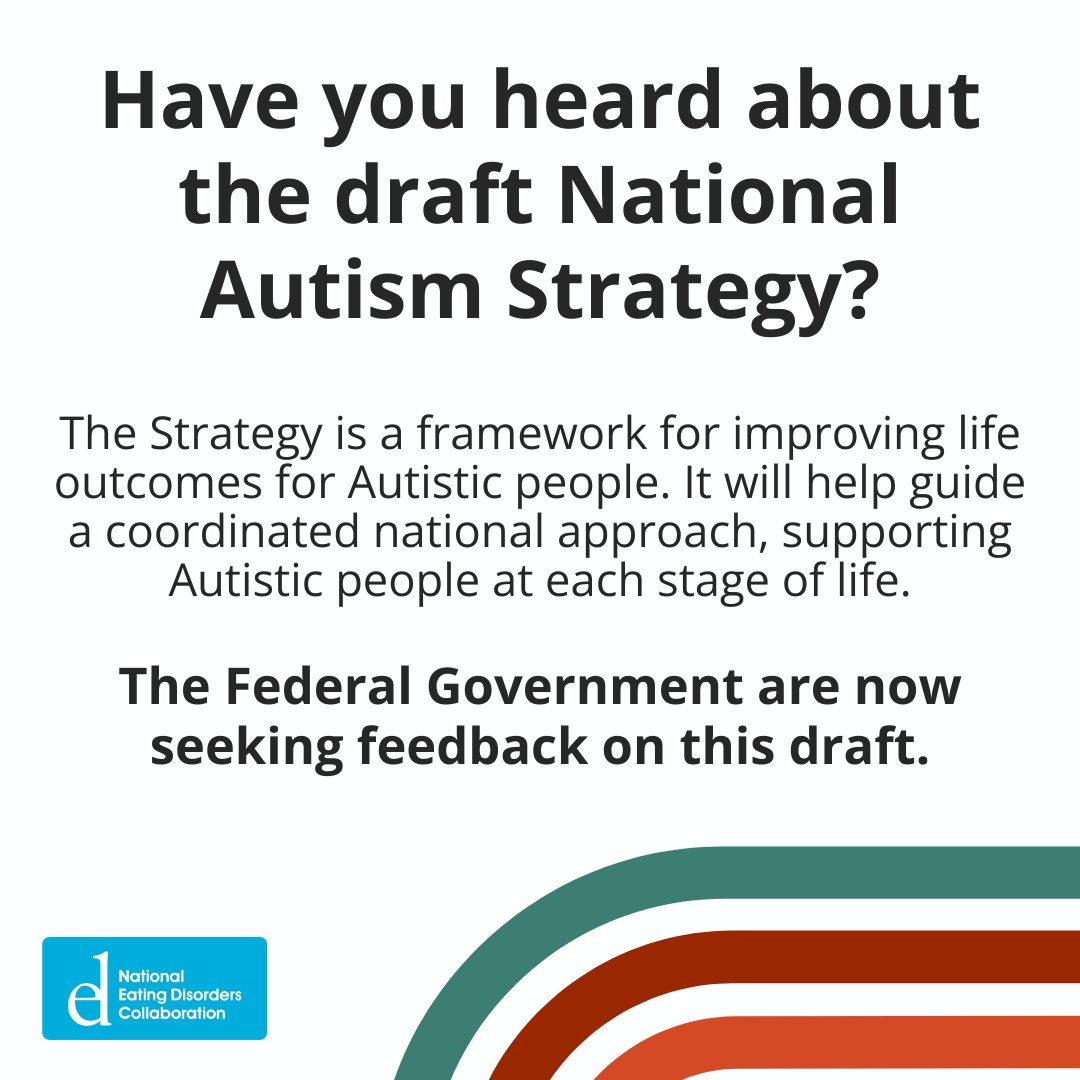 The Federal Government are seeking feedback on the draft National Autism Strategy. Following public consultation, the Strategy will be further refined. The final Strategy is expected to be presented to Government by the end of 2024. 🔗Provide feedback at engage.dss.gov.au/developing-the…