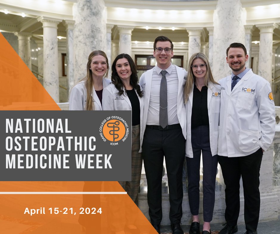 Join us in celebrating National Osteopathic Medicine Week to recognize the passion, dedication, and contribution every medical student and physician has committed to their work and patients.

Comment and share how you are #DOProud and learn more about #NOMweek from @AOAforDOs!