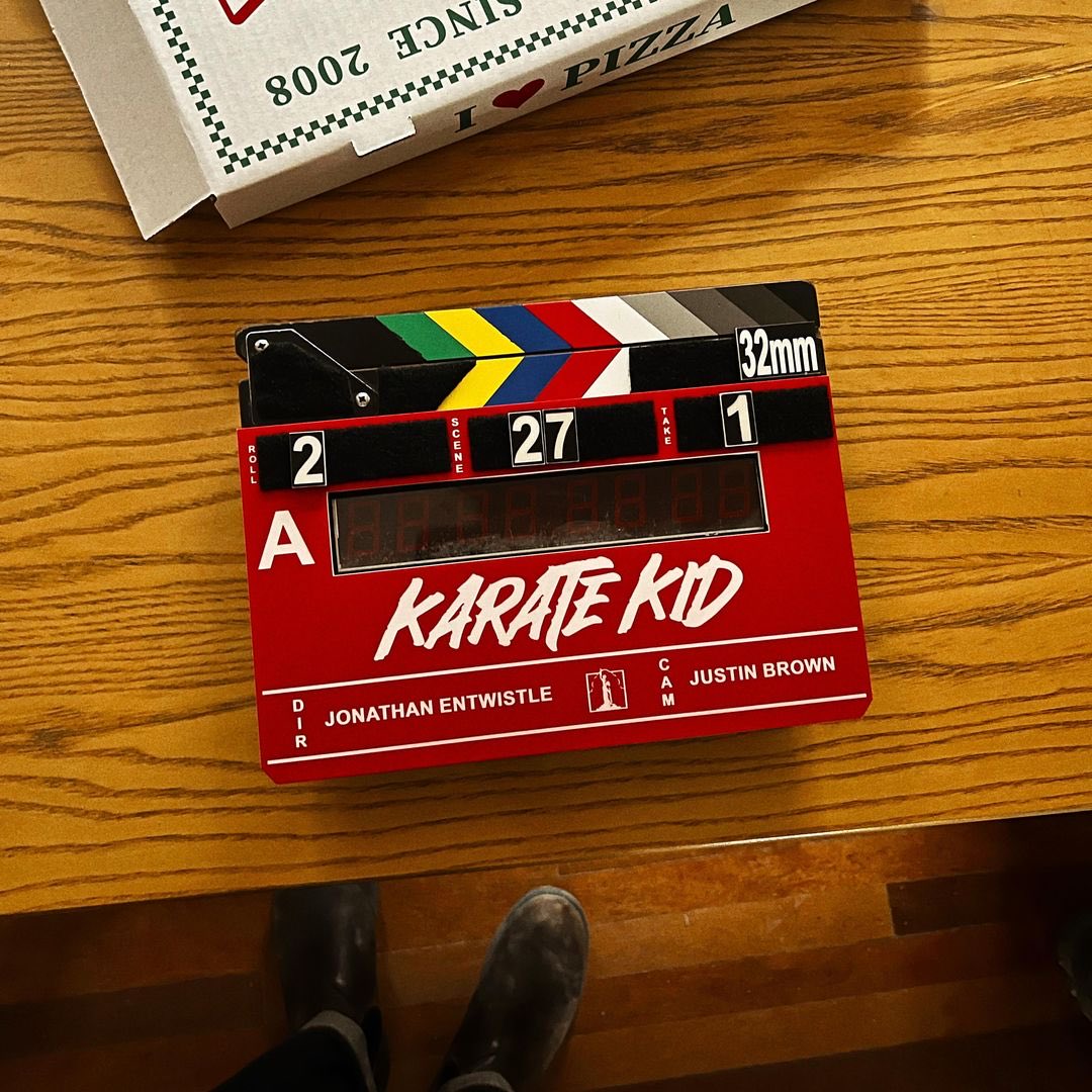 ‘Karate Kid,’ starring Ben Wang, Ralph Macchio and Jackie Chan, has begun filming. 🎉

Releasing in theaters on December 13. 🥋

#karatekid #jackiechan #benwang #RalphMacchio #cobrakai #thekaratekid #jadensmith #fyp #foryoupage