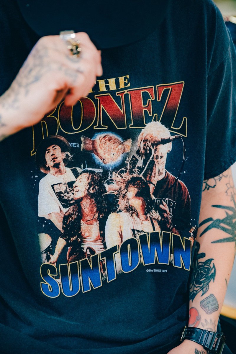 期間限定キャンペーン The BONEZ Vintage Tee #4 ミュージシャン